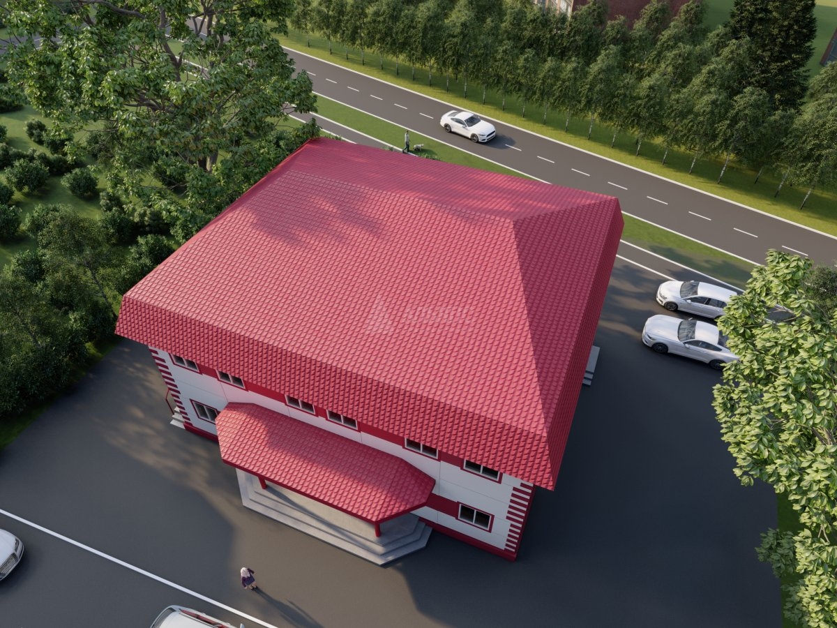 3D визуализация Офис из сэндвич-панелей - фото 5